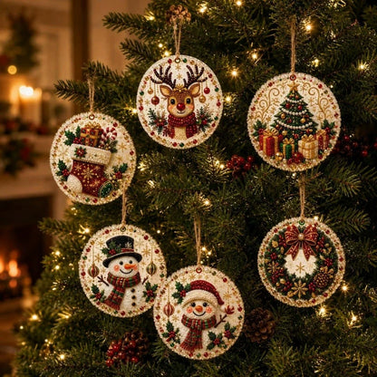 DIY Pearl Christmas Tree Ornament Kit
