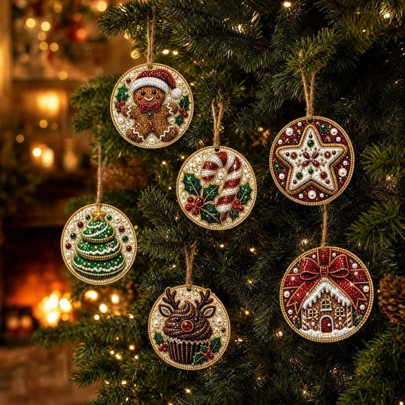 DIY Pearl Christmas Tree Ornament Kit
