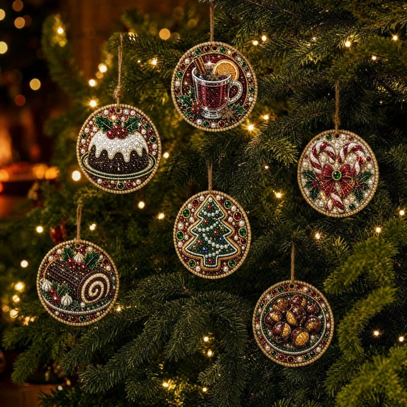 DIY Pearl Christmas Tree Ornament Kit