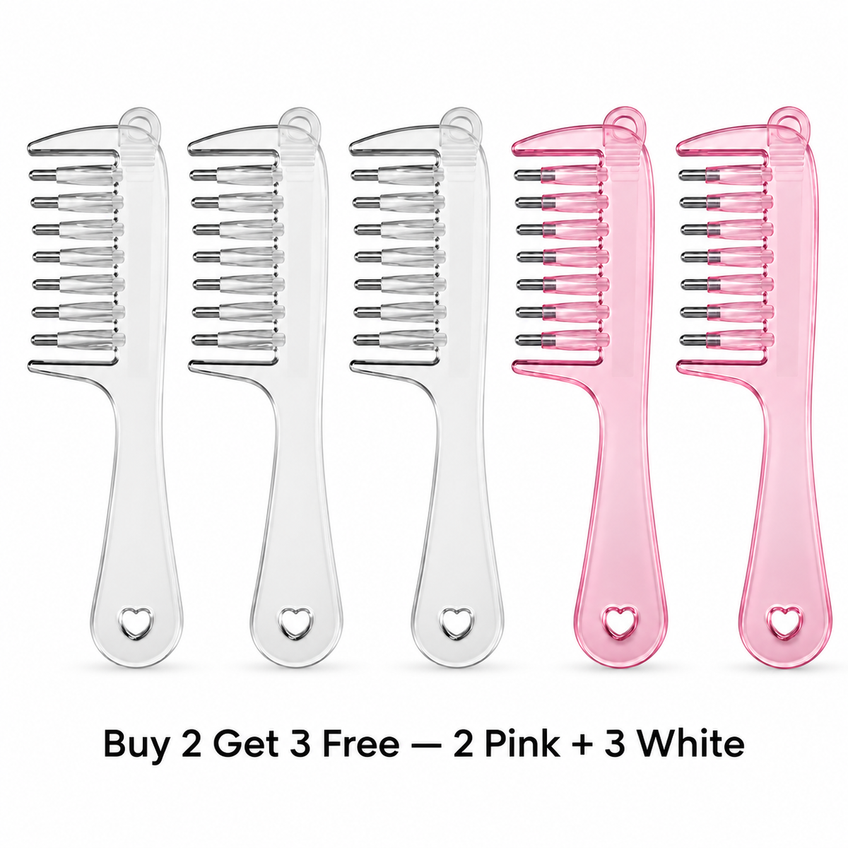 🌿 Root-Care Scalp Massage & Massage Comb