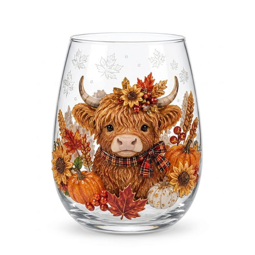 🍂AUTUMN SALE 49% OFF✨3D Embossed Harvest Glass Cups