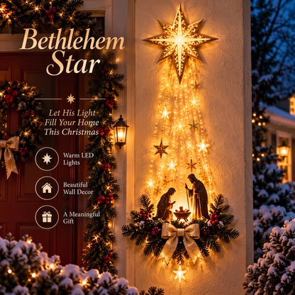 ✨ Last Day — 49% OFF ✨ ✝️ Bethlehem Star Nativity Wall Light