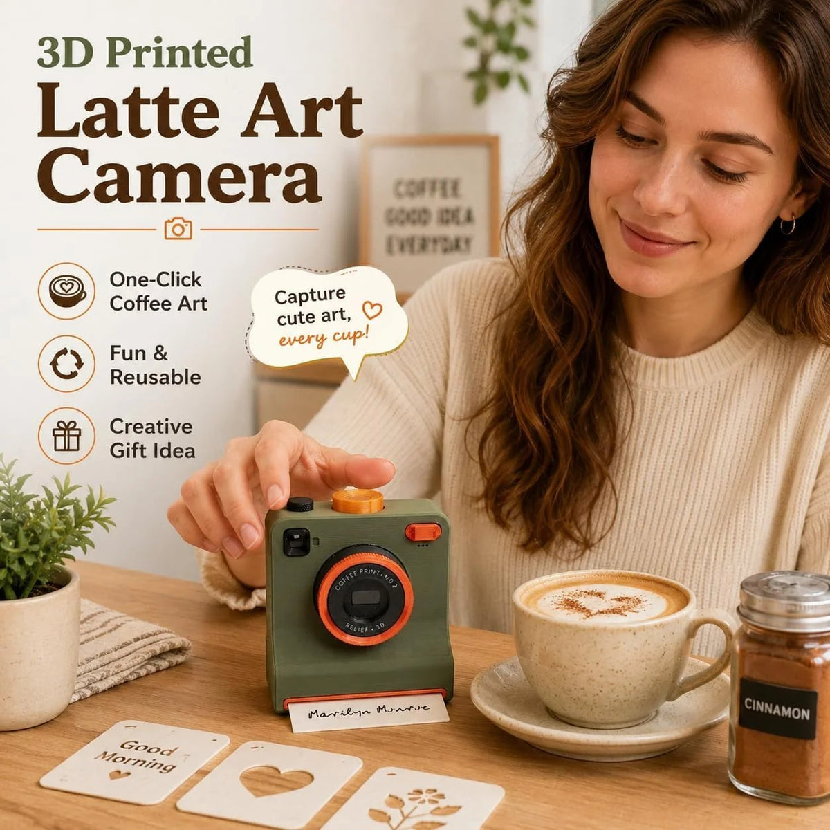 ☕✨ 59% OFF Smart Latte Art Maker Camera Tool 🎨 Create Beautiful Coffee Designs At Home(✨Buy 2 Free Shipping)