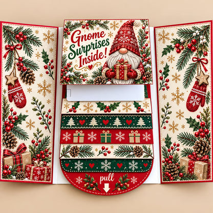 ⏰LAST DAY 50% OFF - 2026 New🎅🎁 Waterfall Christmas Gift Card Booklet 💳✨